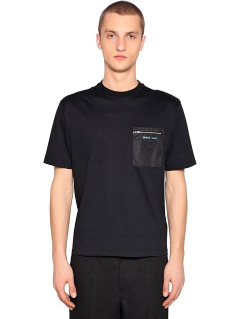 prada zip t shirt